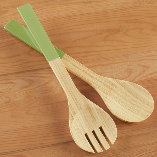 albert L. (punkt) Bamboo Salad Servers, Set of 2 Supply