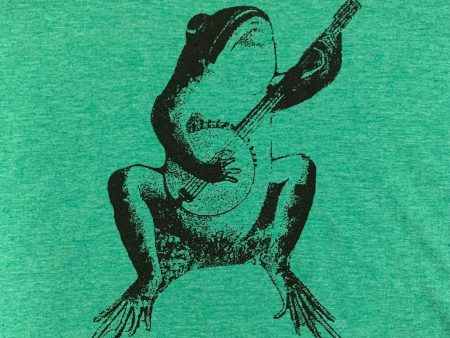 New! Frog with Bango Graphic T-Shirt For Discount