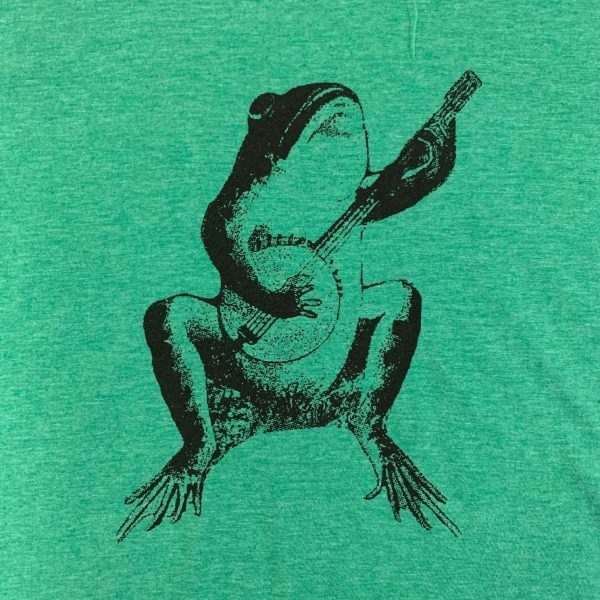 New! Frog with Bango Graphic T-Shirt For Discount