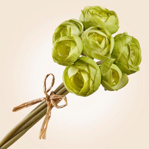 Bundle of Faux Ranunculus Stems, 12  Supply