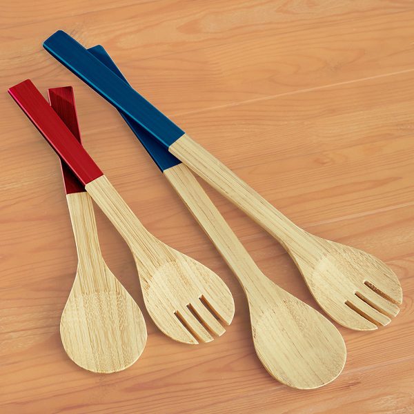 albert L. (punkt) Bamboo Salad Servers, Set of 2 Supply