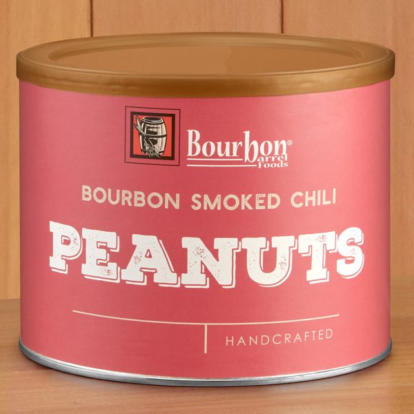 Bourbon Barrel Foods Bourbon Smoked Chili Peanuts Cheap