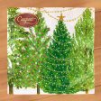 Caspari Paper Napkins, Christmas Trees Fashion