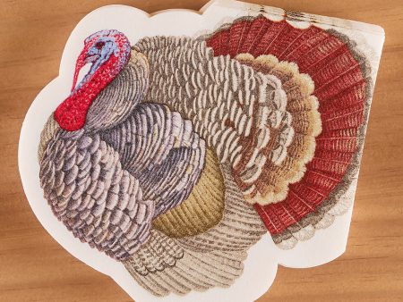 Caspari Paper Linen Napkins, Turkey on Sale