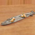 Aluminum Fish Serving Tray Fashion