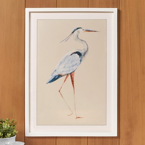 Blue Heron Watercolor Prints Cheap