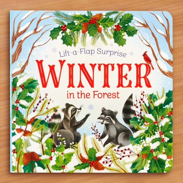 Winter in the Forest  Lift-a-Flap Pop-Up Children s Board Book by Rusty Finch Cheap