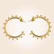 Anartxy Abby Gold Hoop Earrings Supply