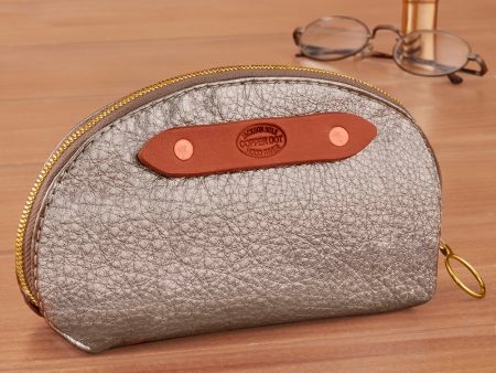 Copperdot Leather Mini Crescent Catch-All Bag Cheap