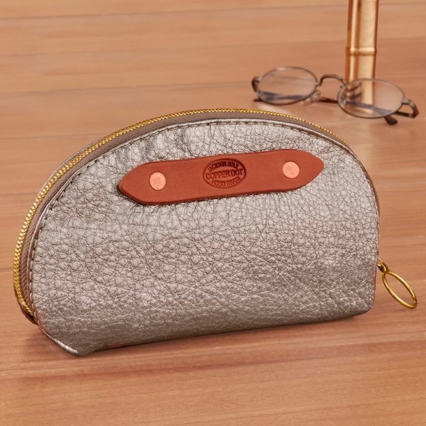 Copperdot Leather Mini Crescent Catch-All Bag Cheap