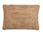 Jute Handwoven Pillow Cheap