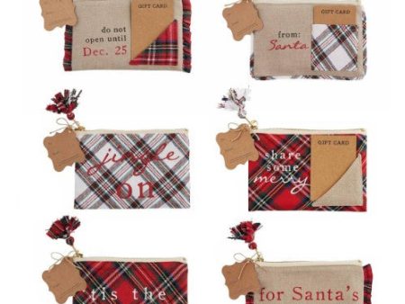 Tartan Gift Pouch, 6 styles Hot on Sale