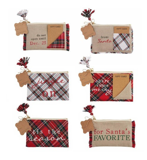 Tartan Gift Pouch, 6 styles Hot on Sale