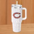 Chicago Bears Big Bling Stainless Steel Tumbler For Sale