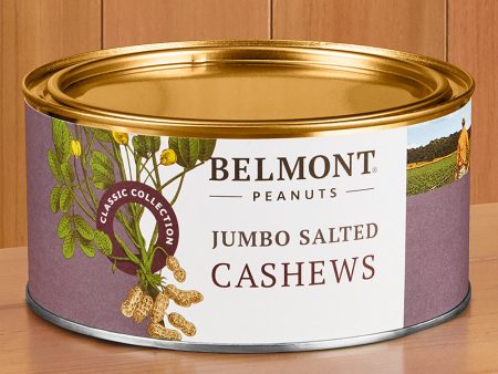 Belmont Gourmet Jumbo Salted Cashews - 20 oz Fashion