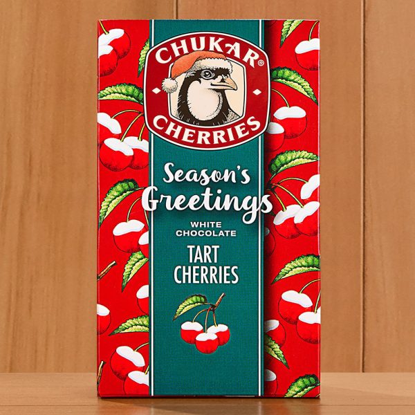 Chukar Cherries Stocking Stuffer, White Chocolate Tart Cherries Online