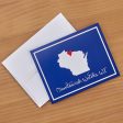 Wisconsin State Heart Note Card Set Online Hot Sale