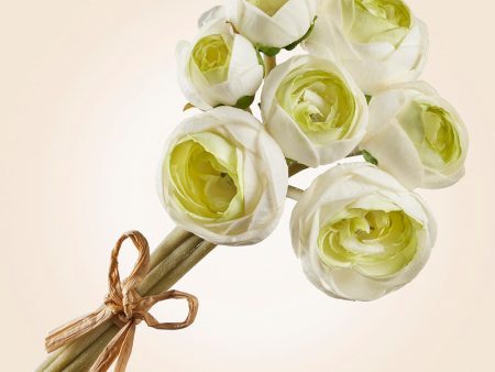 Bundle of Faux Ranunculus Stems, 12  Supply