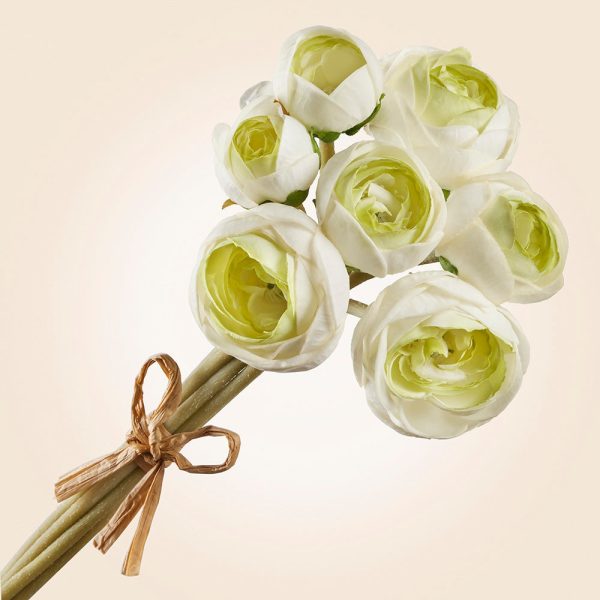 Bundle of Faux Ranunculus Stems, 12  Supply