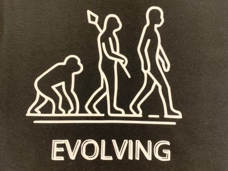 New! Evolving Graphic T-Shirt Hot on Sale