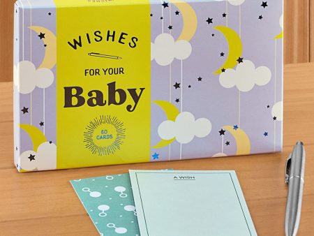 Wishes for Your Baby  Blank Note Card Activity Set on Sale