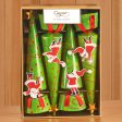 Caspari Party Crackers – Twirling Santa on Sale