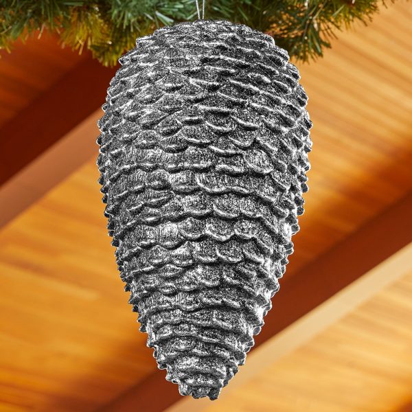 Antique Pinecone Shatterproof Ornament - 12  Online Hot Sale