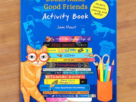 Books Make Good Friends  Children s Activity Book by Jane Mount Online Sale