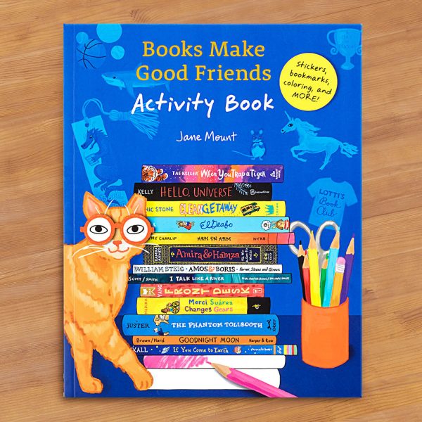 Books Make Good Friends  Children s Activity Book by Jane Mount Online Sale