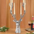 Antiqued Aluminum Stag Candelabra Discount