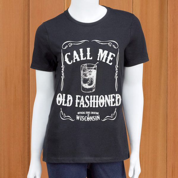 Women s  Call Me Old Fashioned  Wisconsin T-Shirt on Sale