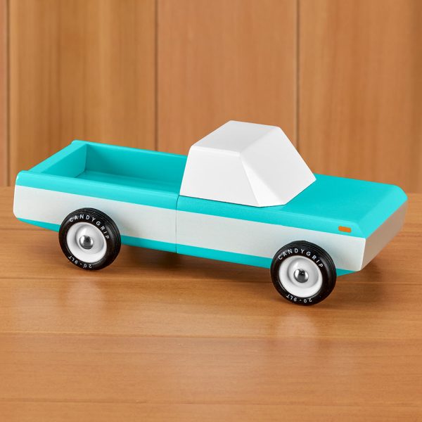 CANDYCAR® Longhorn Wooden Toy Pickup Truck and Honeybee Camper Discount