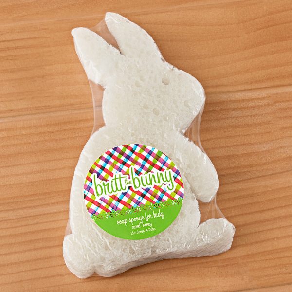 Caren Soap Sponge for Kidz, Britt the Bunny Online Hot Sale