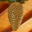 Antique Pinecone Shatterproof Ornament - 12  Online Hot Sale