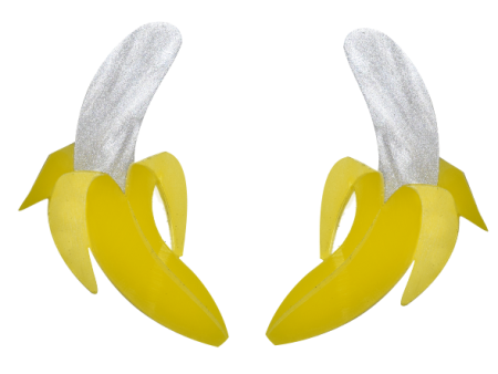 Last Chance! XL Banana Earrings Supply