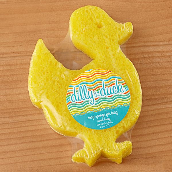 Caren Soap Sponge for Kidz, Dilly the Duck For Sale