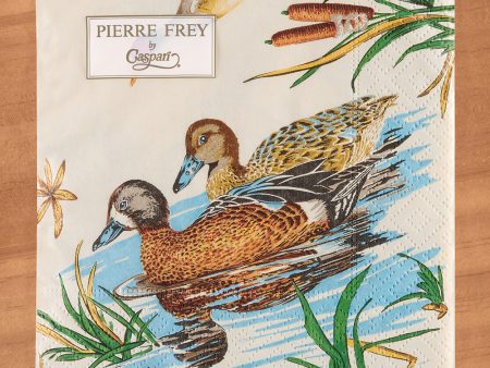 Caspari Paper Napkins, Les Canards de Sologne Discount