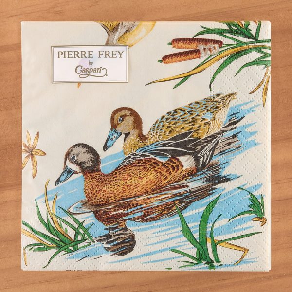 Caspari Paper Napkins, Les Canards de Sologne Discount