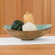 Be Home Madras Enameled Mango Serving Bowls, Sage Cheap