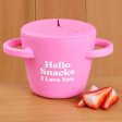 Bella Tunno Happy Snacker Cup, Hello Snacks I Love You Online Hot Sale