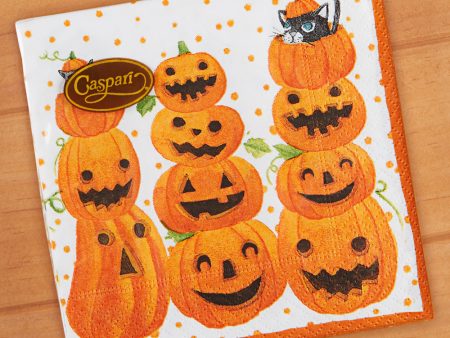 Caspari Paper Napkins, Jack O  Lantern For Discount