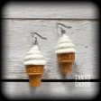 Ice Cream earrings-Soft serve ice cream Online