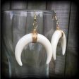 Artemis earrings-Double Horn earrings Sale