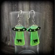 UFO earrings-Tunnel friendly earrings Fashion