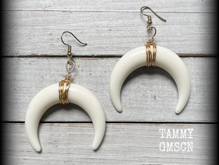 Artemis earrings-Double Horn earrings Sale