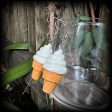 Ice Cream earrings-Soft serve ice cream Online