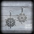 Snowflake earrings-Christmas earrings Fashion