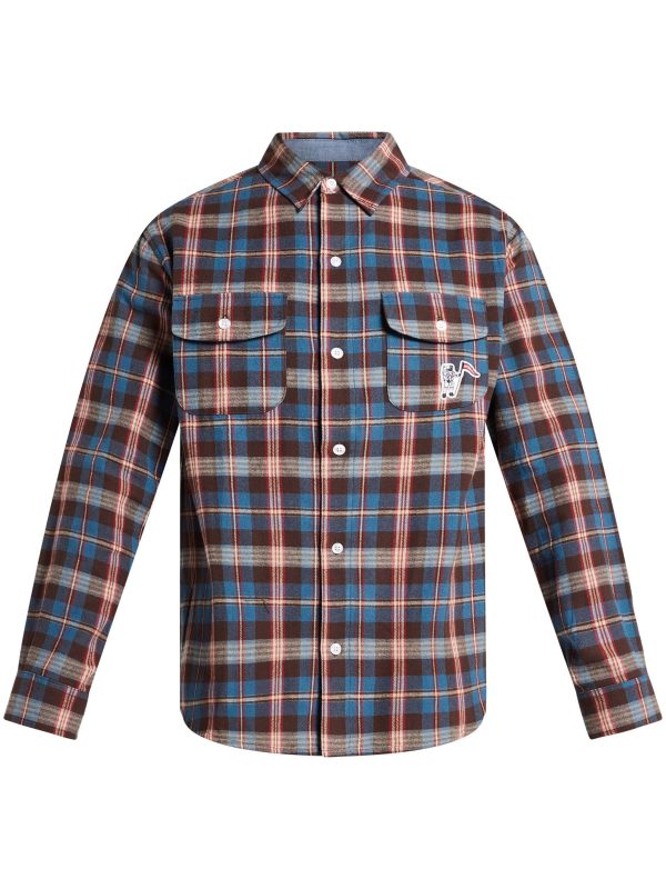 Plaid-Checked Shirt Fashion