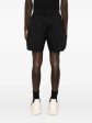 Motif-Embroidered Track Shorts on Sale