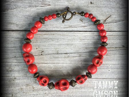 Skull bracelet-Kali Maa bracelet For Discount